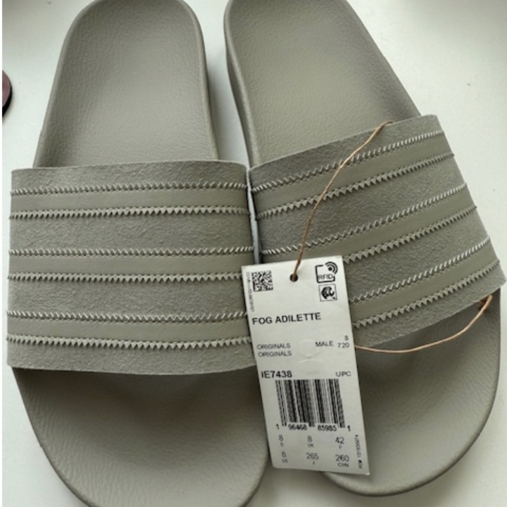 Adidas FOG Adilete Gray Size 8M